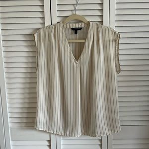 Banana Republic cap sleeve blouse